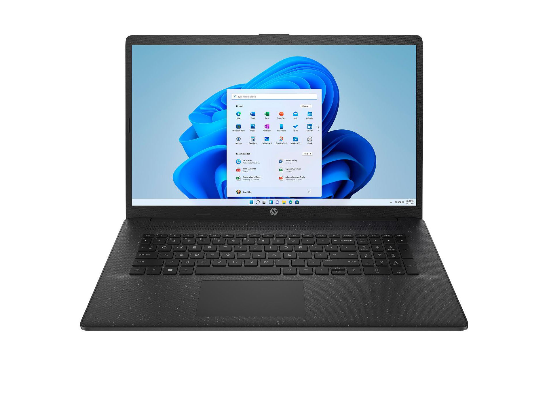 HP Essential 17t-cn300 Laptop – 17.3" HD+ Touch, i7-1355U, 64GB RAM, 2TB SSD, Iris Xe Graphics, Wi-Fi 6, Windows 11 Home, Silver