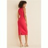 VENUS Womens Twist Front Midi Dress - 2 of 4