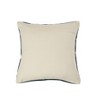 Storied Home Swiss Cross Cotton Wool Throw Pillow - 4 of 4