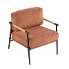 CAVINAS Modern Accent Chair with Plush Cushion,Sturdy Metal Frame,Plush Armchair for Living Room,Bedroom,Office Seating - 2 of 4