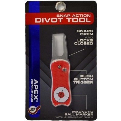 Jef World Of Golf Apex Snap Action Divot Tool