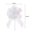 Unique Bargains Large Gift Wrapping Bows Chiffon Pull Bow Ribbon 15 Pcs - 2 of 4