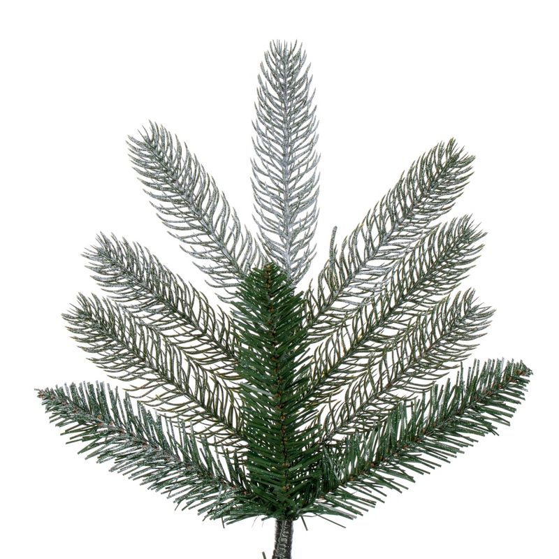 Vickerman Artifical Frosted Danbury Spruce Christmas Tree, 2 of 6