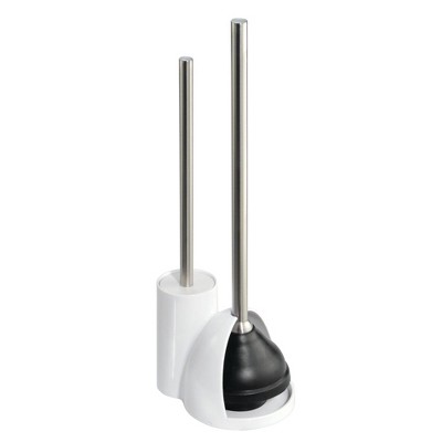 toilet brush and plunger holder