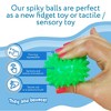 Impresa [5 Pack] Spiky Sensory Balls - Squeezy and Bouncy Fidget Toys - Sensory Toys – No BPA Phthalates Latex - image 2 of 4