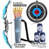 TEMI Bow and Arrow Set for Kids - Archery Toy Set - LED Light Up with Suction Cup Arrows, Target & Quiver, Indoor and Outdoor Toys for Children Boys - 3 of 3