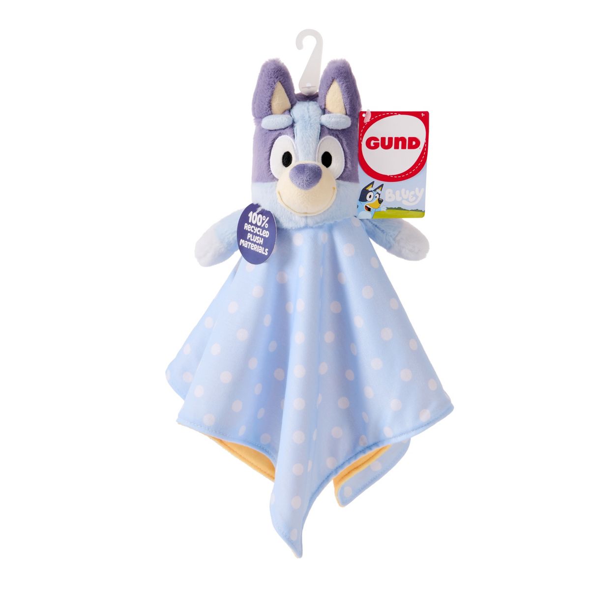 GUND Sustainably Soft Plush Lovey, Baby Blanket with Stuffed Animal 13” Learning Toy
