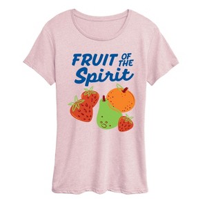 Women's - Instant Message - Fruit Of The Spirit Short Sleeve Graphic T-Shirt - 1 of 4