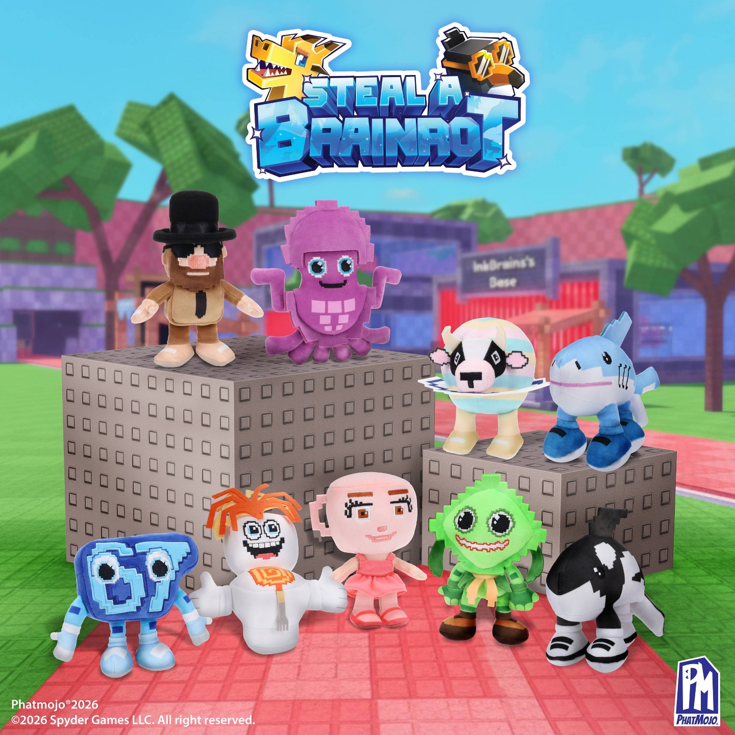 Детская мягкая игрушка Steal a Brainrot Collectible Stuffed Animal Plush — фото 6