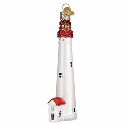Old World Christmas Glass Blown Ornament Cape May Lighthouse