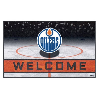 NHL Edmonton Oilers Crumb Rubber Door Mat 18"x30"