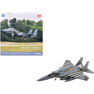 Boeing F-15E Strike Eagle Fighter Aircraft "Spirit of Goldsboro" (2024) US Air Force 1/72 Diecast Model by Hobby Master. - 1 of 4