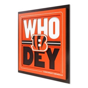 NFL Cincinnati Bengals Slogan Series Wall Art - 1 of 4