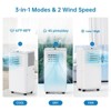 8000 BTU Portable Air Conditioner, 3-in-1 Cooling, Fan & Dehumidifier,  Quiet Operation with Remote & Sleep Mode, Easy Setup with Window Kit - 2 of 4