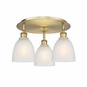 Castile - 3 Light Flush Mount In Industrial Style-9.5 Inches Tall and 17.75 Inches Wide - 1 of 1