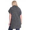 Women's Cowl Neck Tunic Sweater - PLUS - umgee - 3 of 3