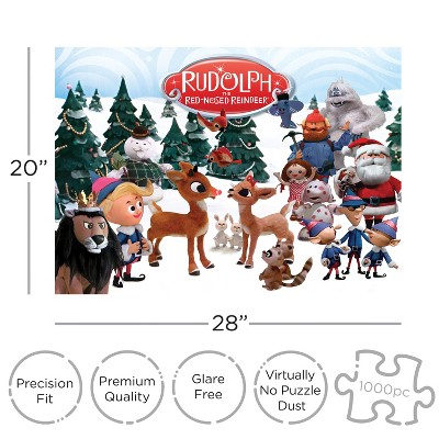Rudolph the Red Nosed Reindeer 6x9 Puzzle 24 Pieces New 