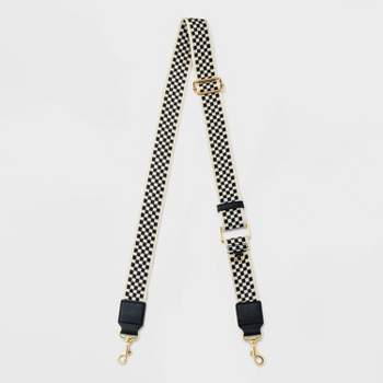 Striped Handbag Strap - Universal Thread™ Black