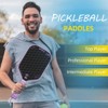 Aukfa Carbon Fiber Pickleball Paddle – Cold Pressed Fabric Textured Surface with 16mm Honeycomb Core & Enhanced Sweet Spot for Pro-Level Control - 2 of 4
