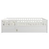 NicBex Full Size Montessori Toddler Floor Bed with Support Slat,Fence&Door,Wooden Floor Bed for Girls&Boys,Safe&Formaldehyde-free - 4 of 4