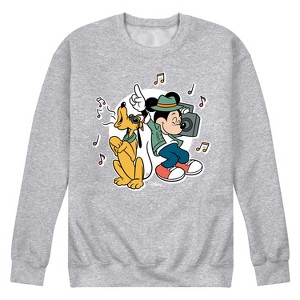 Men's - Disney - Mickey & Friends Graphic Fleece Sweatshirt - 1 of 4