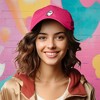 Dalix Ghost Life Embroidered Mens Womens Cotton Dad Hat Baseball Cap Adjustable - 3 of 4