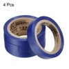 Unique Bargains PVC Thin Sticky Seal Tennis Badminton Racket Grip Finishing Tapes 26Ft 4 Pcs - 3 of 4