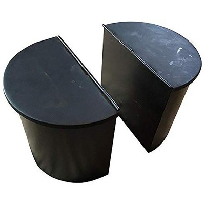 Q-Stove Q-Hopper Steel Construction Chimney Extender Accessory for Q-Flame Outdoor Heater & Barbecue Grill