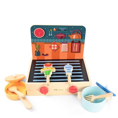 Melissa & Doug Rotisserie And Grill Wooden Barbecue Play Food Set (24pc) :  Target