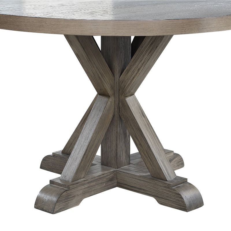 48&#34; Molly Round Dining Table Gray - Steve Silver Co., 4 of 6