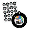 Big Dot of Happiness Set the Pace - Running - Track, Cross Country or Marathon Party Favor Gift Tags (Set of 20) - 2 of 4