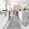 Acekool 6x9 Vintage Washable Rug – Soft Low-Pile Abstract Design, Non-Slip & Kid-Friendly for Living Room, Bedroom - 3 of 4