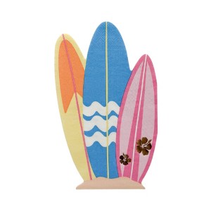 Daydream Society - Surf's Up Guest Napkins - Pack of 16 Paper Napkins - 1 of 3