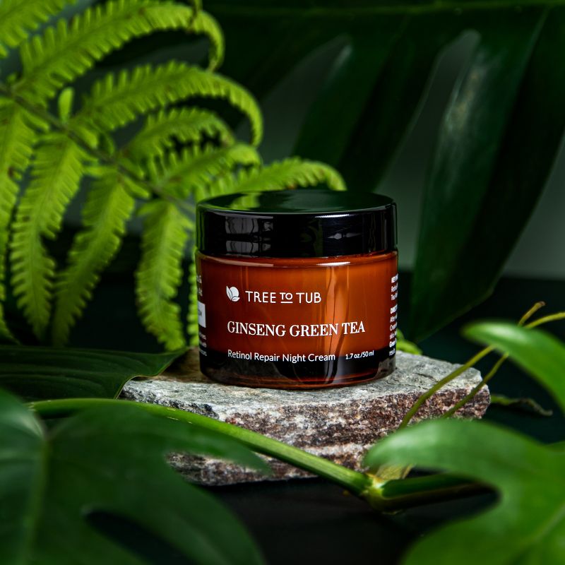 Tree to Tub Retinol Anti Aging Face Moisturizer for Sensitive Skin - Anti Wrinkle Facial Moisturizer, Vitamin A & E Night Cream for Women & Men, 6 of 12