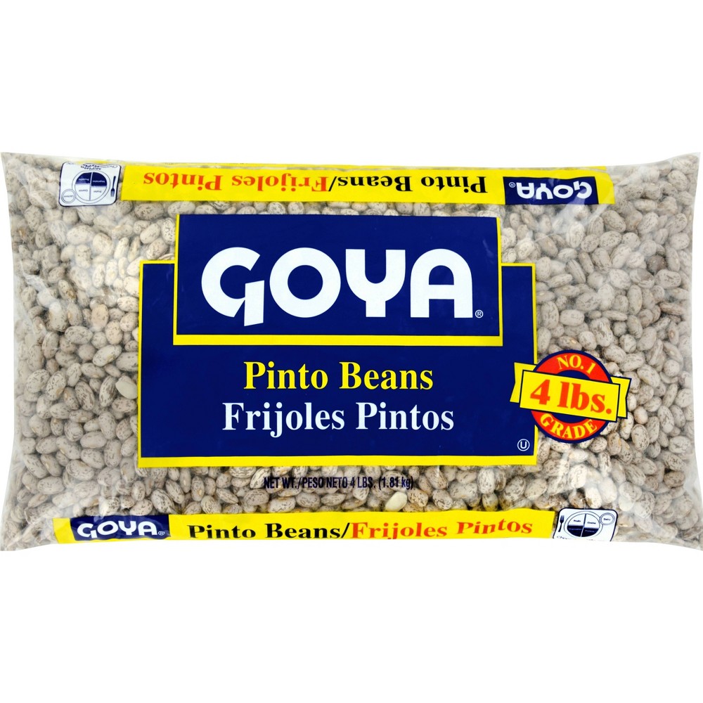 UPC 041331025263 product image for GOYA Pinto Beans - 4lbs, Nuts, Seeds and Legumes | upcitemdb.com