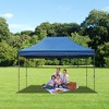 XINGHANZHENXUAN White Adjustable Canopy Gazebo, Waterproof Party Tent,  for Weddings, Events & Backyard - 2 of 4