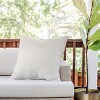 26"x26" Deny Designs Little Arrow Design Co Square Scallop Square Outdoor Throw Pillow Off-White - 3 of 4