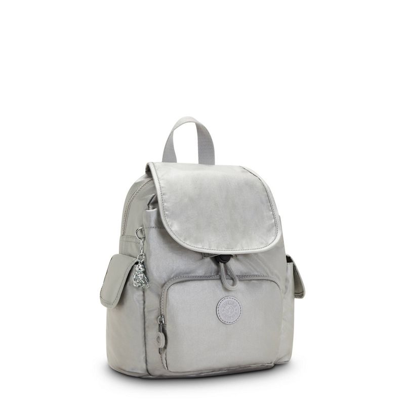 Kipling City Pack Mini Metallic Backpack, 2 of 9