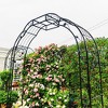 Mlmh & Kngwa 98.5"H Metal Garden Rose Arch Outdoor - 4 of 4