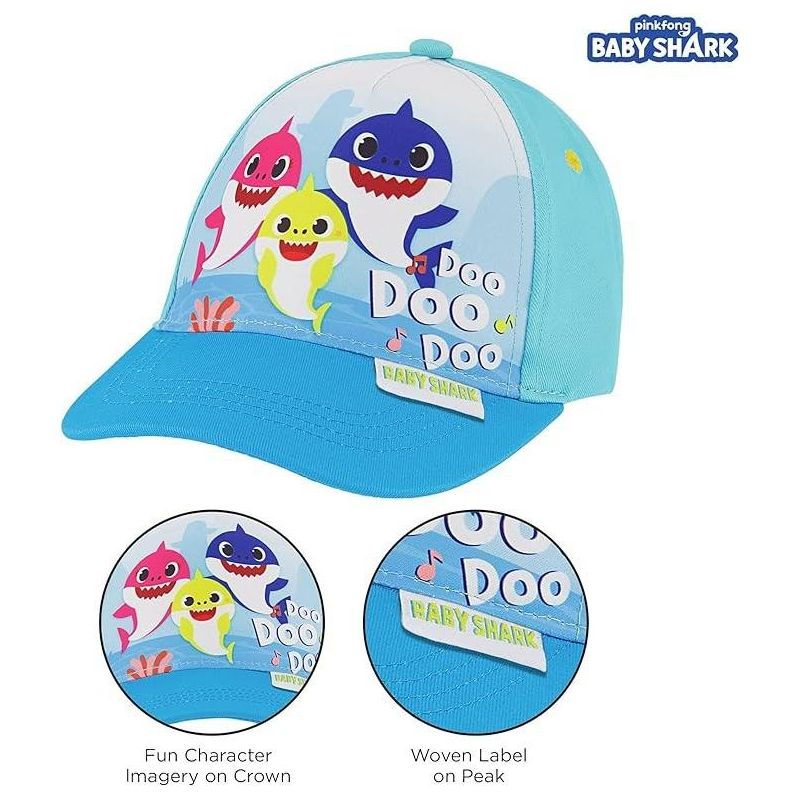 Baby Shark Boys Baseball cap & Sunglasses, Toddler (1-3 years), 4 of 7