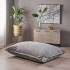 Carmelita Lounger Bean Bag Charcoal - Christopher Knight Home - 2 of 4