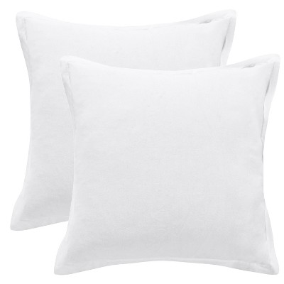 Rhapsody Euro Shams - Set of 2 - White - Levtex Home