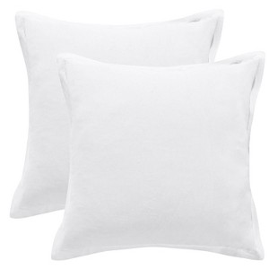 Rhapsody Euro Shams - Set of 2 - White - Levtex Home - 1 of 3