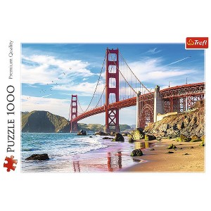 Trefl Golden Gate Bridge San Francisco USA Jigsaw Puzzle - 1000pc - 1 of 3