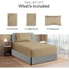 Extra Deep Pocket 4 Piece Sheet Set - Soft Bed Sheets, Fits 18"-24" Mattresses - CGK Linens - 2 of 4