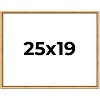 PosterPalooza | Classic Modern Gold Picture Frame - UV Acrylic, Backing Board, Hanging Hardware Included - 2 of 4