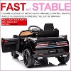 12V Licensed Dodge Challenger Kids Electric Car, Battery Powered Electric Vehicles with Remote Control, LED Lights, for Boys Girls - 3 of 4