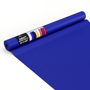 Exquisite Colored Kraft Paper Roll 36 In x 110 Ft Kraft Wrapping Paper Craft Paper Shipping Paper Kraft Paper Roll Gift Wrap - 1 of 4