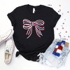 Simply Sage Market Patriotic Layered Bow Short Sleeve Tee - 3 of 4