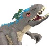 Fisher-Price Imaginext Jurassic World Dinosaur Toy Thrashing Indominus Rex Figure Set for Pretend Play Preschool Kids - 4 of 4